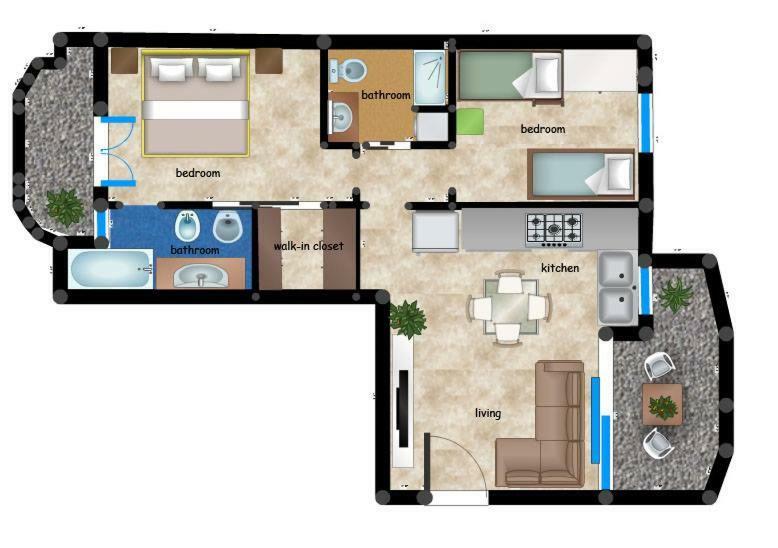 Appartamento Viserba Mare/Fiera Rimini Zewnętrze zdjęcie